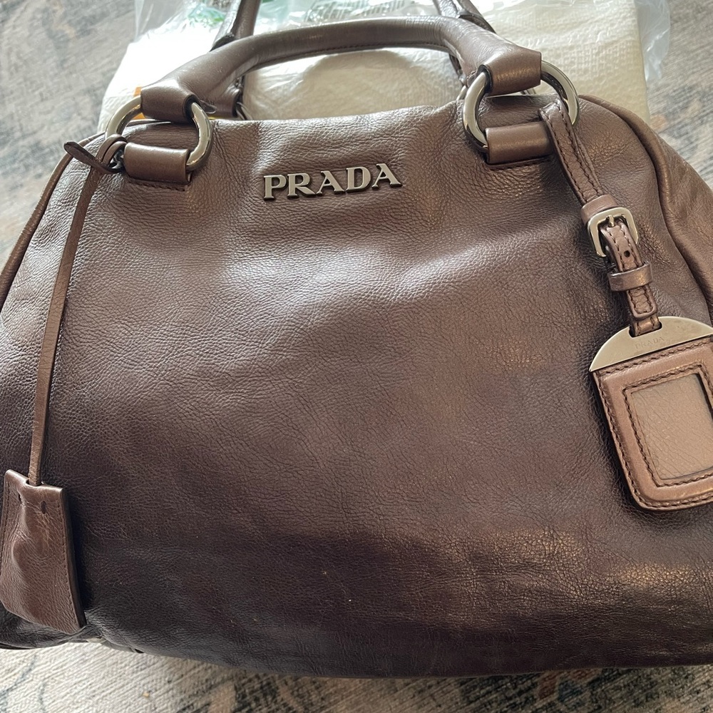 Vintage CIRCA 2000’s Prada Bowling Bag
